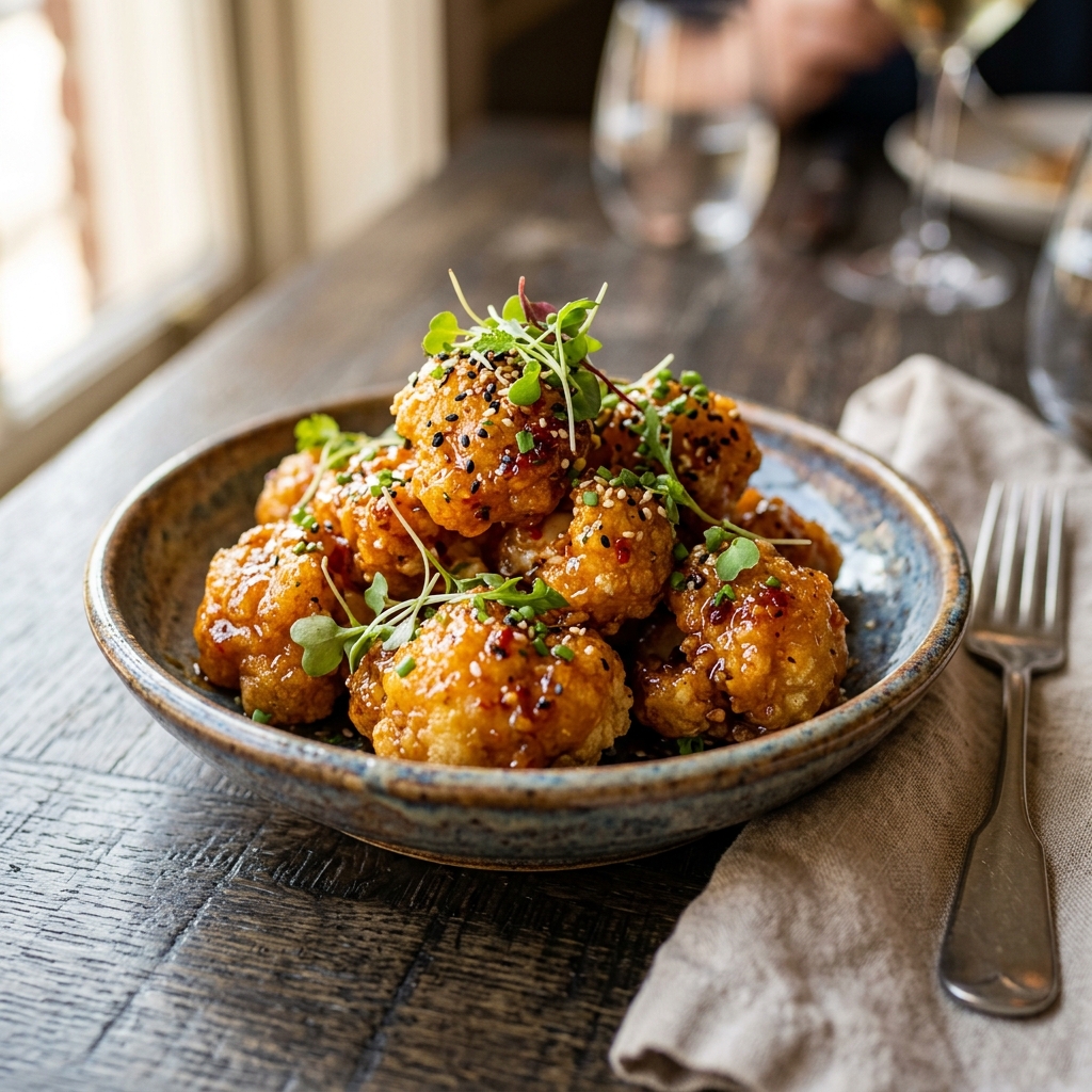 Crispy Cauliflower Bites